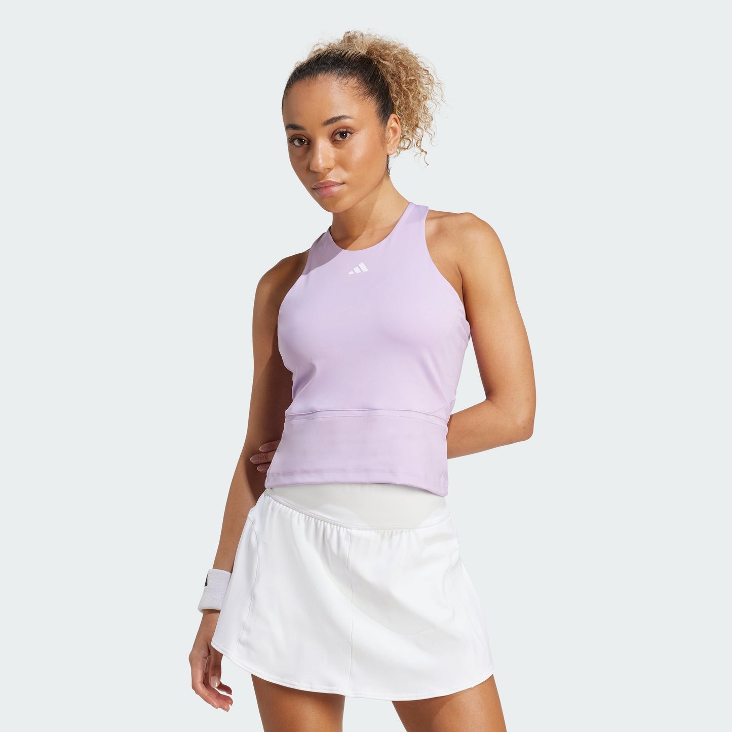 Women's adidas Tennis Climacool Mid-Length Y-Tank Top