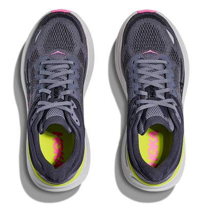 Hoka Bondi 9 Charcoal Grey - Grey Skies