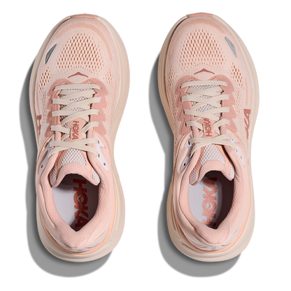 Hoka Bondi 9 Rose Latte - Rose Cream