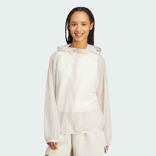Women's adidas Soft Lux Mesh Full-Zip Hoodie