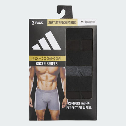 Luxe Comfort 3-Pack Boxer Briefs