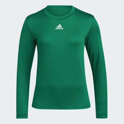 Women's adidas Long Sleeve Pregame Badge of Sport Tee