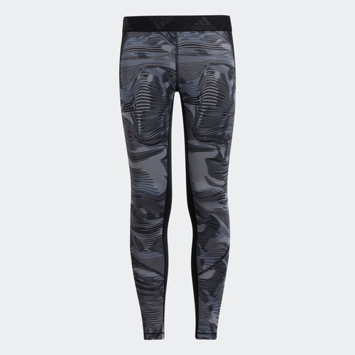 Kids' adidas Allover Print Techfit Tights