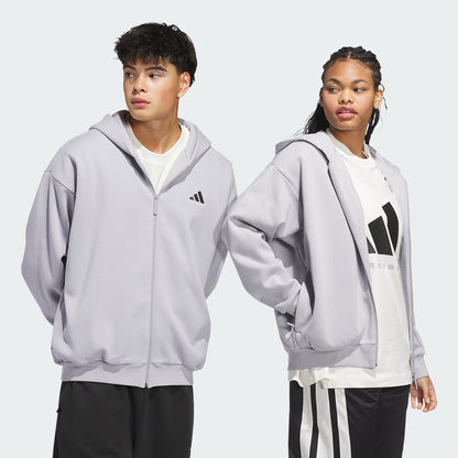 Men's adidas adidas Basketball Full-Zip Hoodie (Gender Neutral)