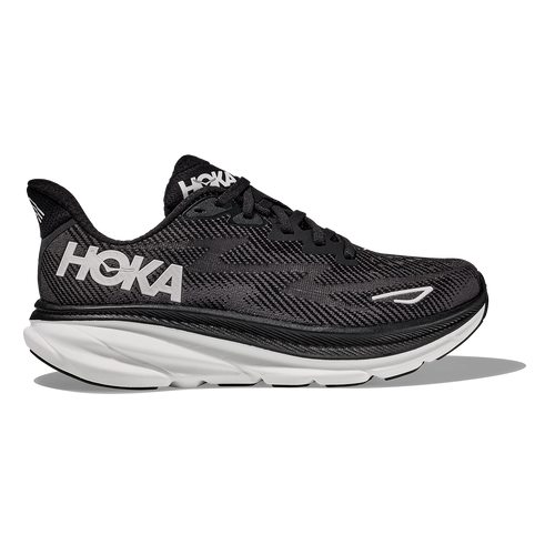 Hoka Clifton 9 - Black - White
